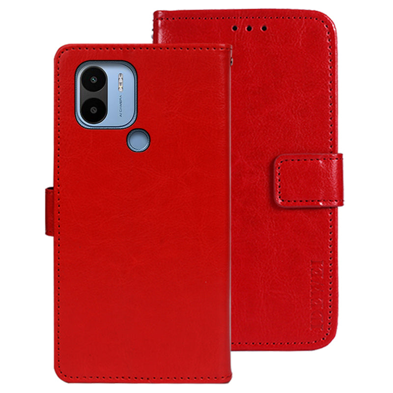 IDEWEI For Xiaomi A1 4G Poco C50 4G A2 4G PU Leather Flip Phone Cover Protective Case Viewing Stand Crazy Horse Texture Wallet Shell IDEWEI For Xiaomi A1 4G Poco C50 4G A2 4G PU Leather Flip Phone Cover Protective Case Viewing Stand Crazy Horse Texture Wallet Shell